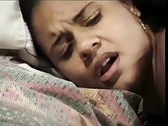 Nasty banger gets her black hairy pussy fucked by a black cock
