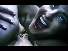 Romp addicted gals wielded by Alien Parasites