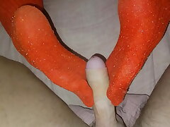 Sock fetish taboo fuck-fest