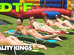 Twelve Of The Greatest Pornstars In The Industry Get Together In A Huge House For A Steamy Hump - Reality Kings