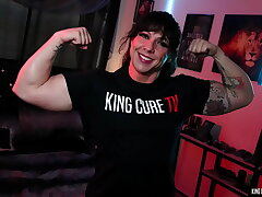 Muscle Princess Ecko Bella Gets Smashed After Photoshoot With KingCureTV