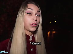 Public Agent Elena Vedem Gets Fellate Blowage Examination Fucked POV Doggie-style