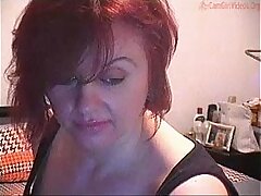 Italian Milf Pawing her fat cock-squeezing Pussy