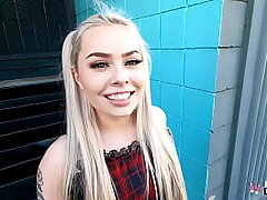Real Teenies - Sexy Blond Haley Spades Got Penetrated On Her First-ever Porn Casting