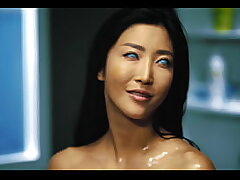 The Super-steamy Emiri Momota deep throats and fucks Renato until making him erupt inwards her