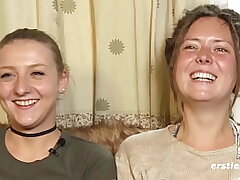 Firsties: Sofie has her very first practice with a nymph and right in front of the camera