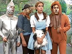Dorothy Ass Juggles With the Witch!
