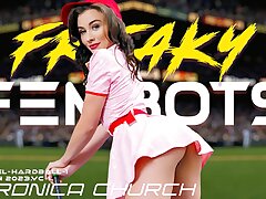Sex Robot Veronica Church Trains First-timer Man How To Make It To 3rd Base - Weird Fembots