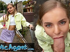 Public Agent She has a the flawless figure and a thirst for a big fat hard-on