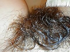 Supah fur covered bush fetish flick fur covered poon underwater in close up