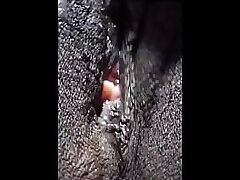 Cyndy Blackslave - Close-up Cunny play