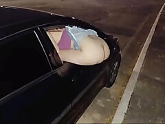 Wifey with bum at the window 