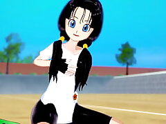 Videl wants to thank you for instructing her to fly - Dragon Ball Z