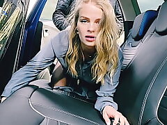 The trip ended with a yam-sized cum shot on my pussy. Part 2