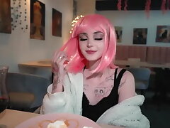 Gulped a Friend in a Restaurant to Fuck Her 4k - Pinkloving
