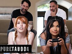 PURE TABOO Unhappily Married DILFs Increase in size Heavy Desire For Daughters-in-law Madi Collins & Summer Col