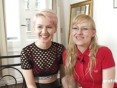 Amateur Lesbians Have an Powerful Restrain bondage Session