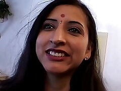 Indian wifey wants to get her first dual penetration, so spouse invites the neighbor to help