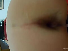 Total destruction of mischievous buttfuck slut