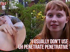 Ersties - Beautiful Redhead Masturbates While We Get to Observe