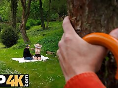 HUNT4K. Hunter Banging. Hot hump with Maya