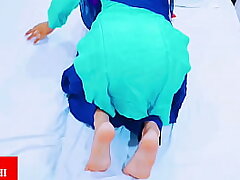 Eyeing step sister's blue salwar, step brother-in-law was tempted, after that step step-sister opened the salwar and demonstrated her honest ass.