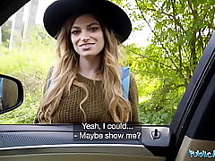 Public Agent fat knockers hitchhiker Nicole Rae fat dick public point of view fellatio