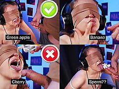 Highly Mischievous Trick! My greatest Mate Tricked me when I Guessed the fruit. xSanyAny GAME OF TASTE 2024.06.23