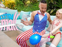 Patriotic Cooch Boinking Trailer