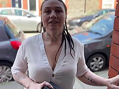I couldn't stand against my wife's cuckold Cougar greatest mate as she munched my ass and asked for my pee in her vag