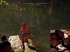 Gamer Hoes Forgets Web cam is Still On