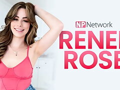 Jism Enjoying Renee Rose Hops on Stepbros Beefstick for Role Have fun Desire Rail Filled...