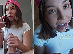 My step-sister thinks a spider is biting my boner and sucking the venom to save my life