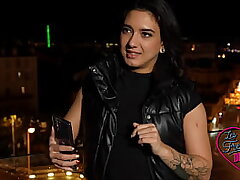 Lena Coxx, naughty dark-haired who enjoys hard