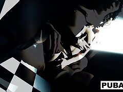Gorgeous Yam-sized Tittied Brunette Enjoys Masturbating