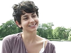 Ersties: Uber-cute Unexperienced Honey Fingers Herself On A Boat