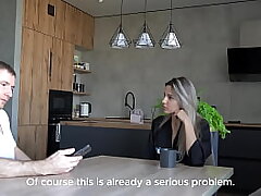 Step sis knows how to make your dick hard - Recipe in the flick