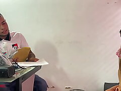 Boss ravages youthfull schoolgirl who asks for a job opportunity - Spanish porn - Russian porn