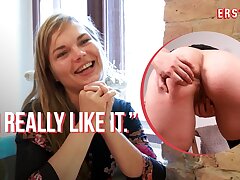 Ersties - Sexy German Stunner Plays With Herself