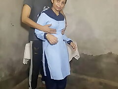 Indian virgin school damsel fucked her schoolteacher for the first time, hindi sex