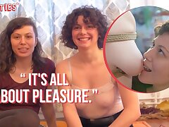 Ersties - Hot Nymphs Have Kinky Lesbo Fuck-a-thon With String