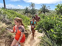 Venture at the Bare Beach Completes Up With Everyone Having Sex in the Orgy &vert; Joao O Safado - Lunna Nerd - Toy Actor 2 - Pitbull Porno (PART 1)