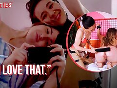 Ersties - Jessica & Rylee Have Hardcore Naughty Lezzy Hook-up