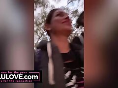 Babe records selfies at her first-ever Halloween Horror Night HHN night at Universal Studios w/ costume play costume make-up - Lelu Enjoy