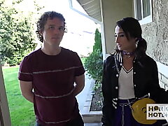 Teenager Slut Isabella Uber-cute Takes A Tough Cock Up Her Ass Raw!
