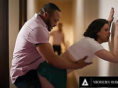 MODERN-DAY SINS - Bored Casey Calvert's SNEAKY Hook-up With Hubby Turns Into GANGBANG With Their In-Laws