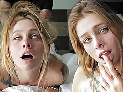 HER Orgasm IS AMAZING - Crazy Light-haired Has Eye Spinning Orgasms