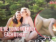 Ersties - Hanna & Jin Take Things Outdoors For a Scorching Lesbo Bang-out Sesh