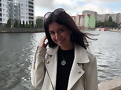 Public Pickup - Dame on First Encounter Wants Buttfuck Sex in Cock-squeezing Caboose