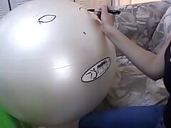 Blonde chick gets pierced cunt licked and pumped by a dude while she sucks another one